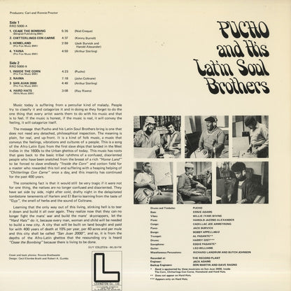 Pucho & The Latin Soul Brothers / プーチョ&ヒズ・ラテン・ソウル・ブラザーズ / Yaina (LLP2001)