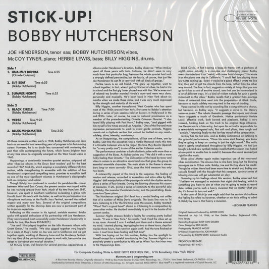 Bobby Hutcherson - Stick-Up! (B0033489-01) Blue Note BST84244 TONE POET back