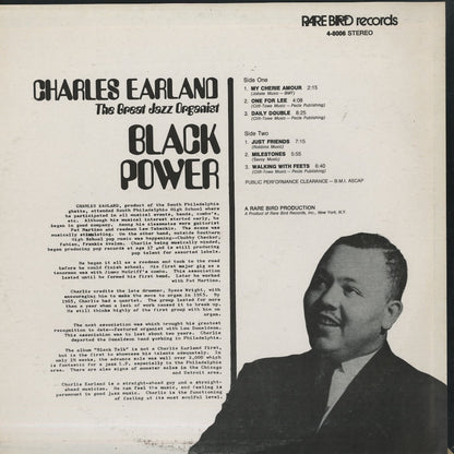 Charles Earland / チャールズ・アーランド / Black Power (4-8006)