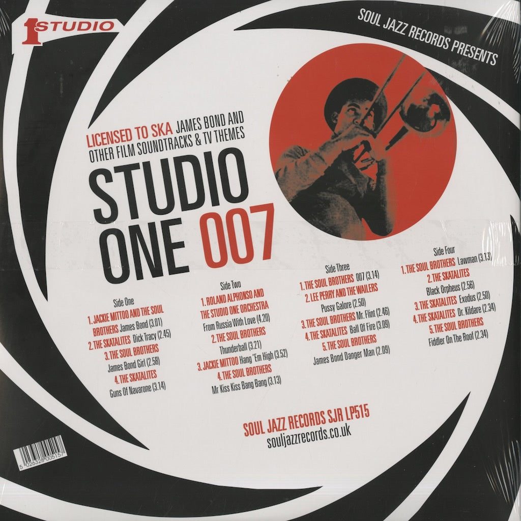 V.A. - Studio One 007 - Licensed To Ska (SJR-LP515) 2023 UK Soul Jazz Records｜新品LP back