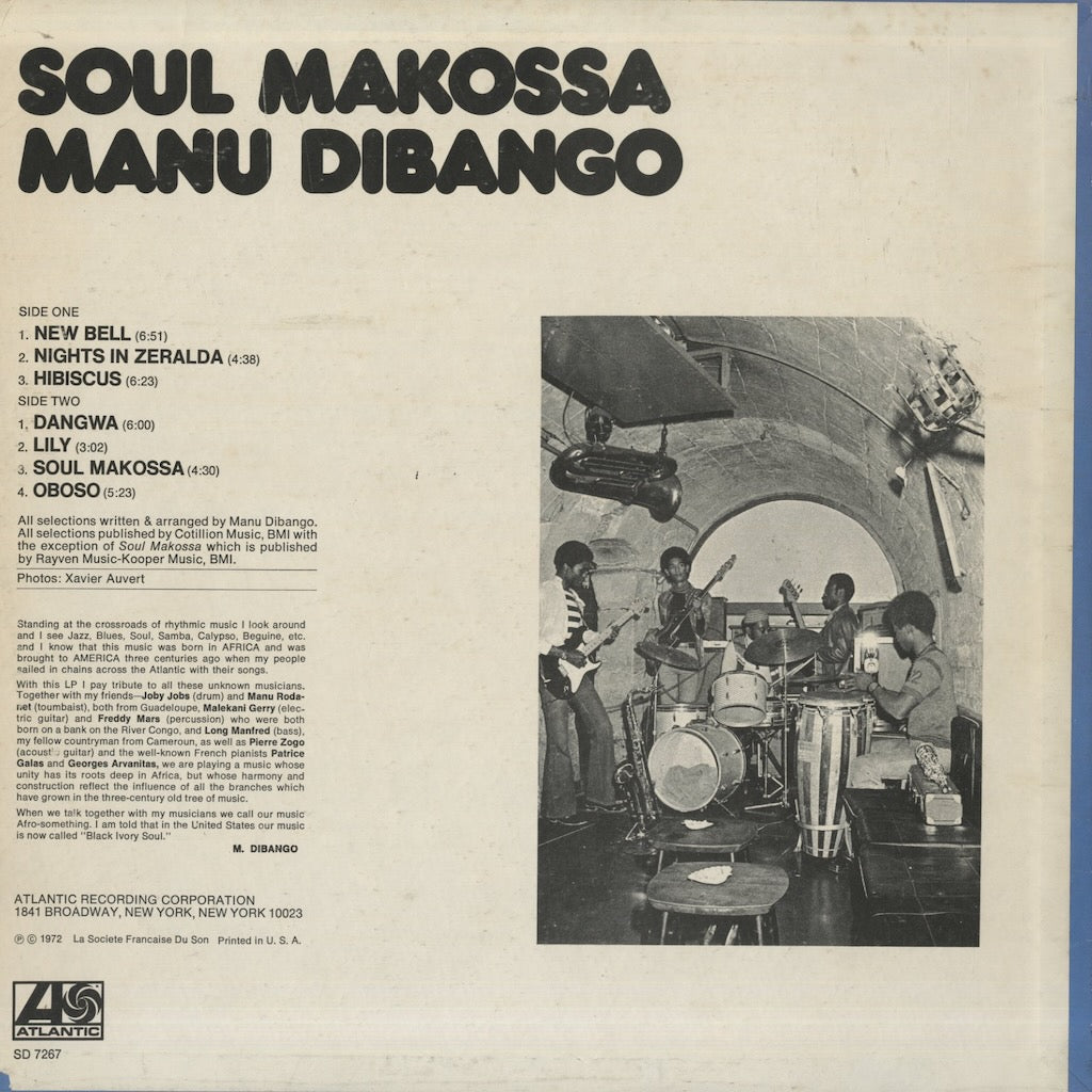 Manu Dibango / マヌ・ディバンゴ / Soul Makossa (SD 7267)