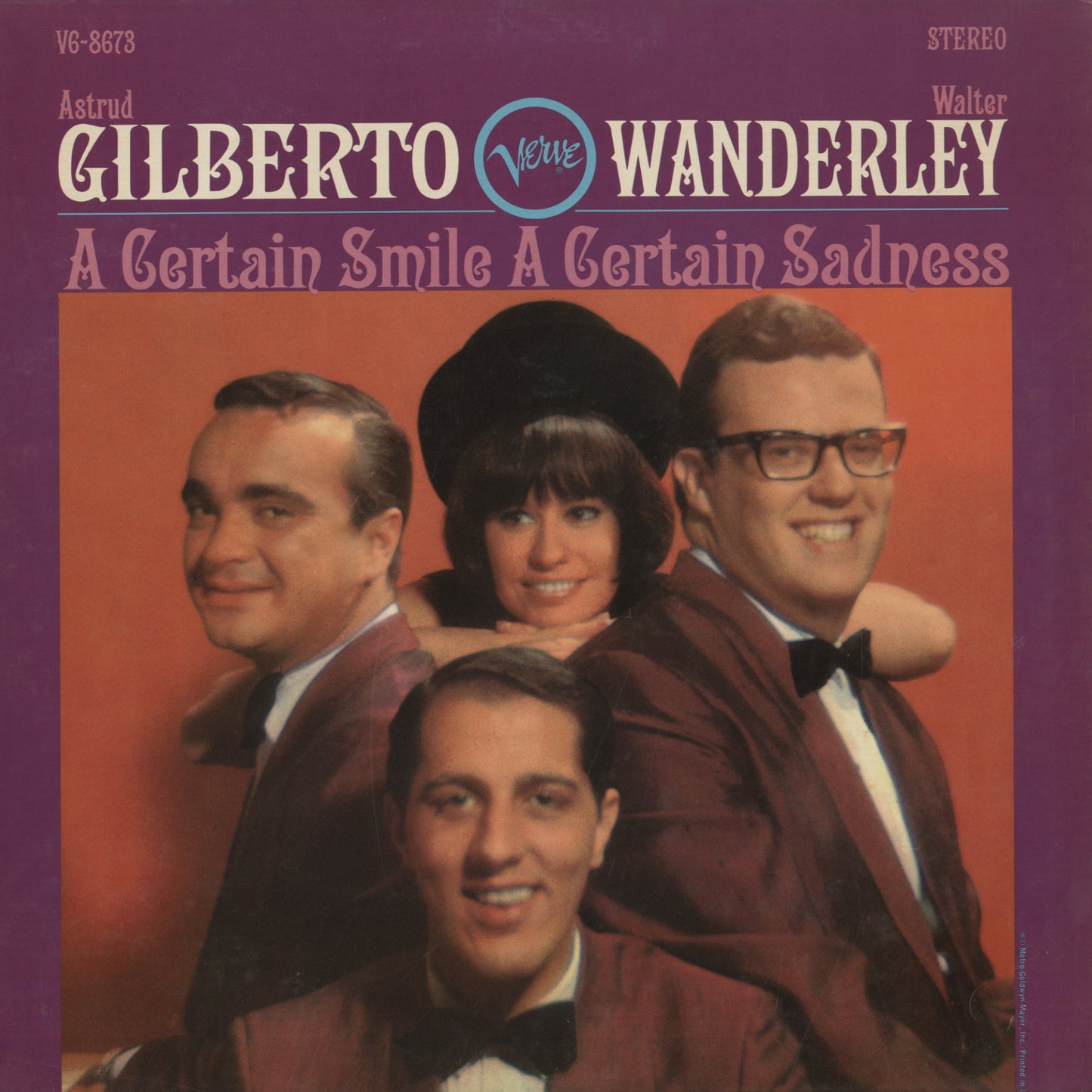 Astrud Gilberto - Walter Wanderley / アストラッド・ジルベルト　ワルター・ワンダレイ / A Certain Smile A Certain Sadness (V6-8673)