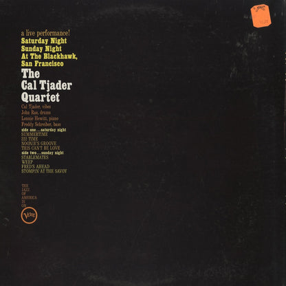 Cal Tjader / カル・ジェイダー / Saturday Night Sunday Night At The Blackhawk (V-8459)