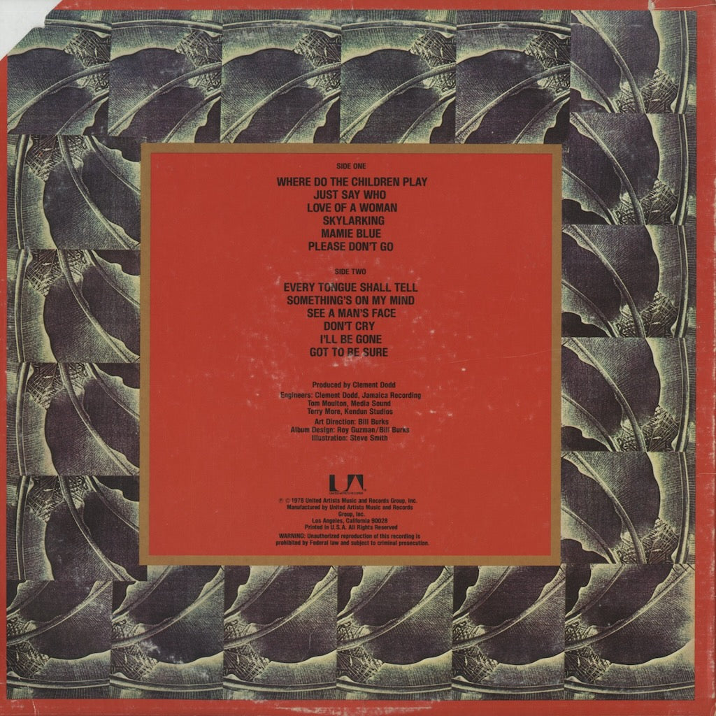 Horace Andy - Best Of Horace Andy (UA-LA796-H) 1978 US United Artists｜中古LP