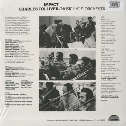 Charles Tolliver / チャールズ・トリヴァー / Impact (SES 19757)