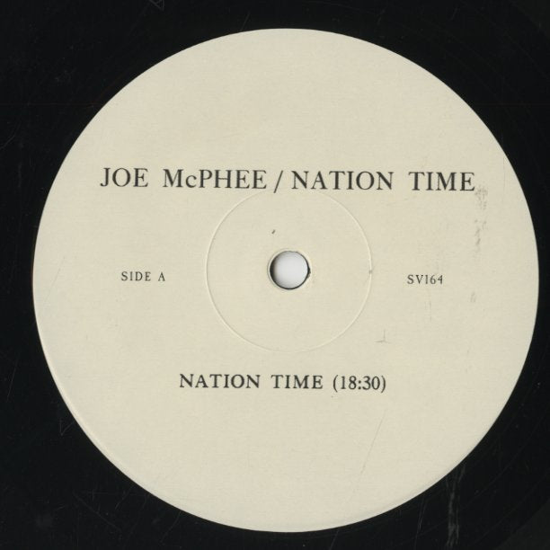 Joe McPhee / ジョー・マクフィ / Nation Time (SV164)