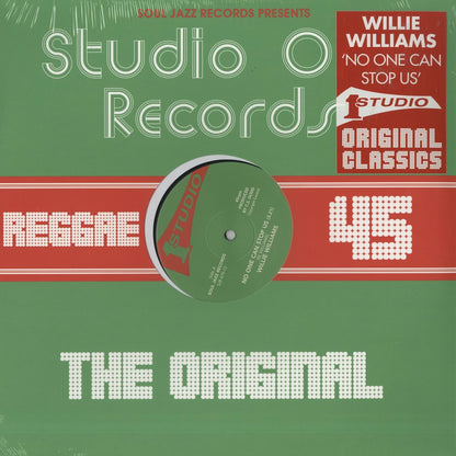 Willie Williams - No One Can Stop Us Now (SJR 479-12) UK Soul Jazz Records｜新品12インチ