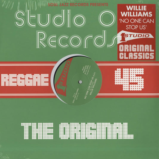 Willie Williams - No One Can Stop Us Now (SJR 479-12) UK Soul Jazz Records｜新品12インチ