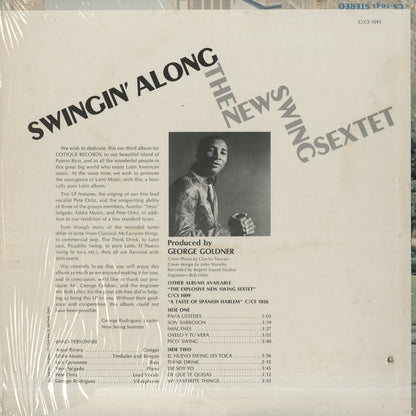 The New Swing Sextet / ニュー・スウィング・セクステット / Swingin' Along (LP C-1041)