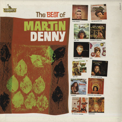 Martin Denny The Best Of Martin Denny L5502 LP 1961 USA Liberty Mono