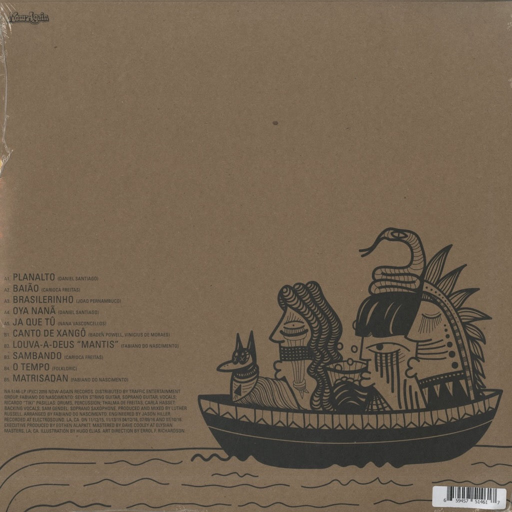 Fabiano Do Nascimento - Tempo Dos Mestres (NA5146) LP 2017 US Now Again｜新品LP