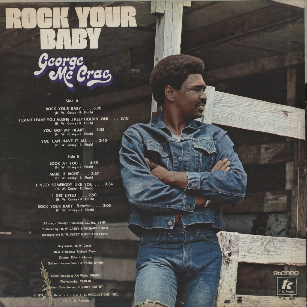 George McCrae / ジョージ・マクレー / Rock Your Baby (TK501)
