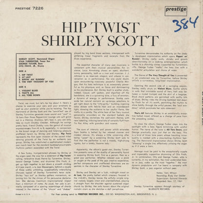 Shirley Scott / シャーリー・スコット / Hip Twist (PRLP 7226)