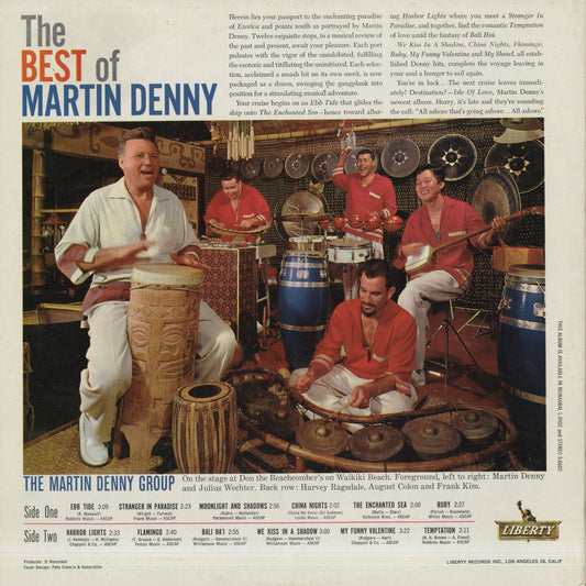 Martin Denny - The Best Of Martin Denny (L5502) 1961 US Liberty MONO｜中古LP