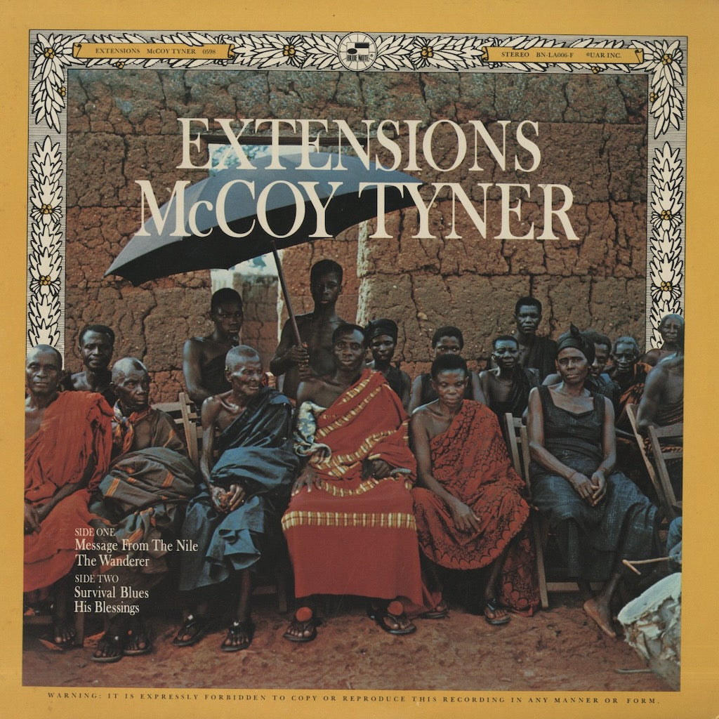 McCoy Tyner / マッコイ・タイナー / Extensions (BN LA006-F)