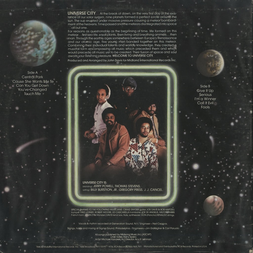 Universe City / ユニヴァース・シティ (BKL1-1368)