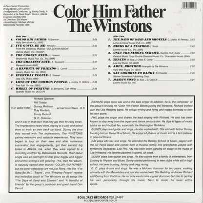 The Winstons – Color Him Father (SJR LP497) LP 2022 UK Soul Jazz Records