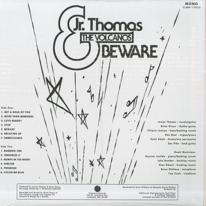 Jr. Thomas & The Volcanos / ジュニア・トーマス / Beware (CLMN 12035)