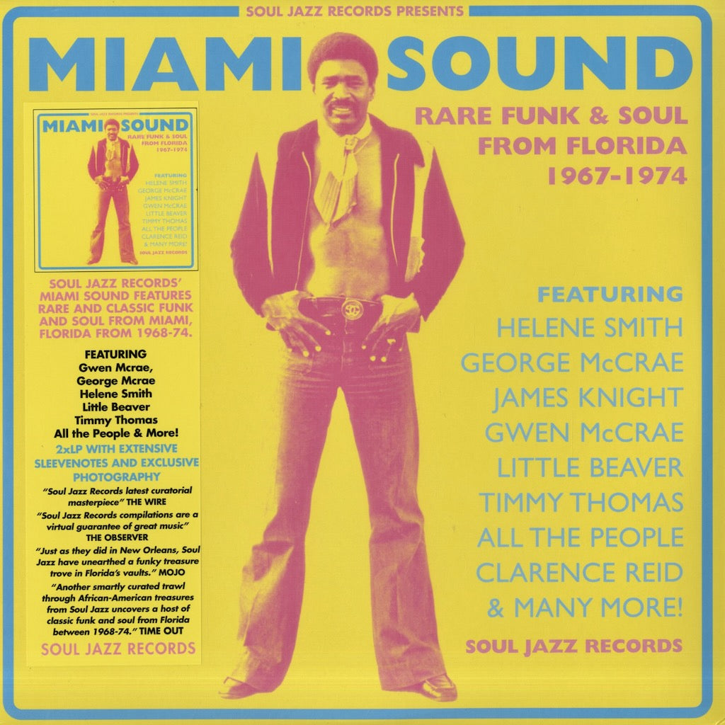 V.A. - Miami Sound Rare Funk & Soul From Florida 1967-1974 (SJR LP536) Soul Jazz Records
