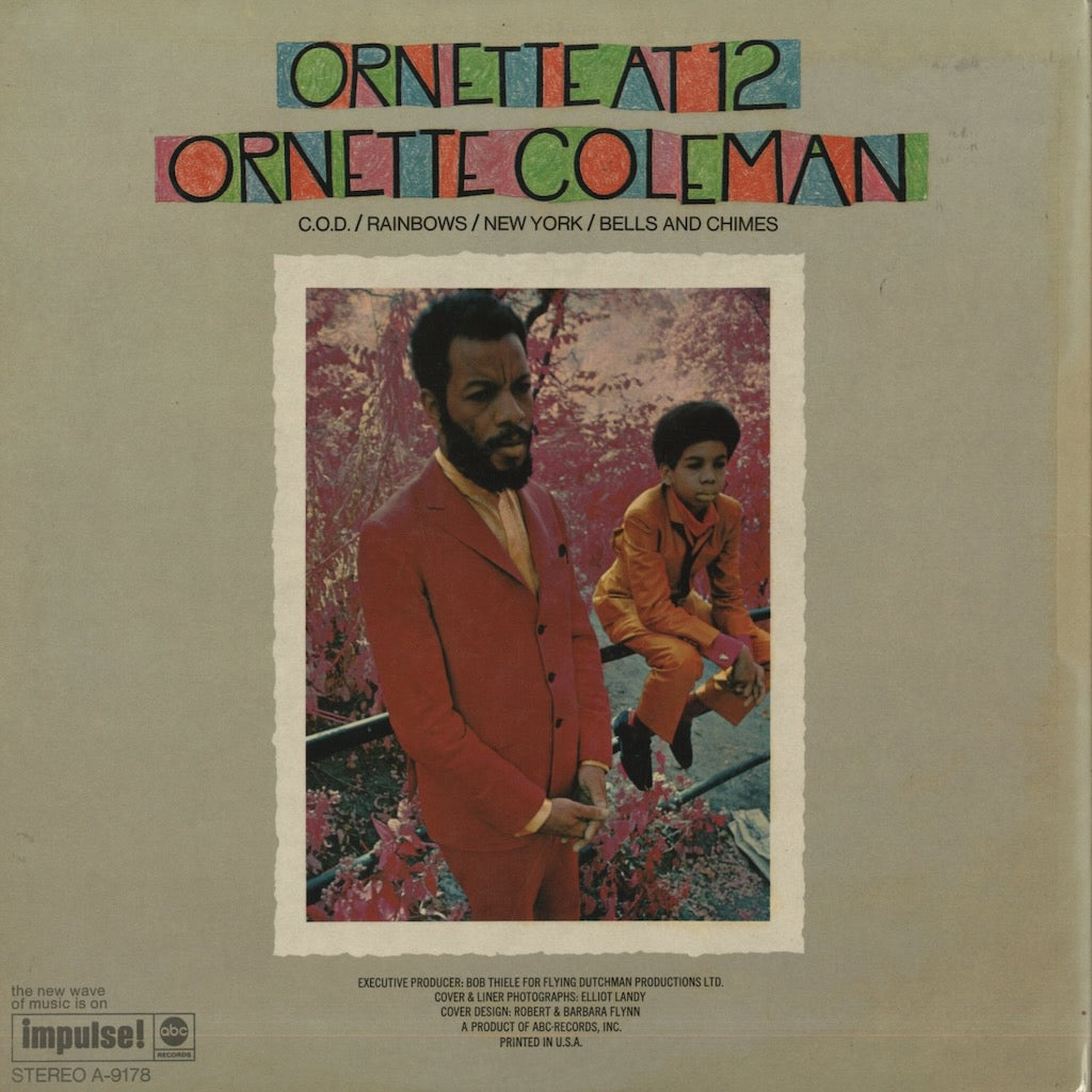 Ornett Coleman / オーネット・コールマン / Ornette At 12 (A-9178)