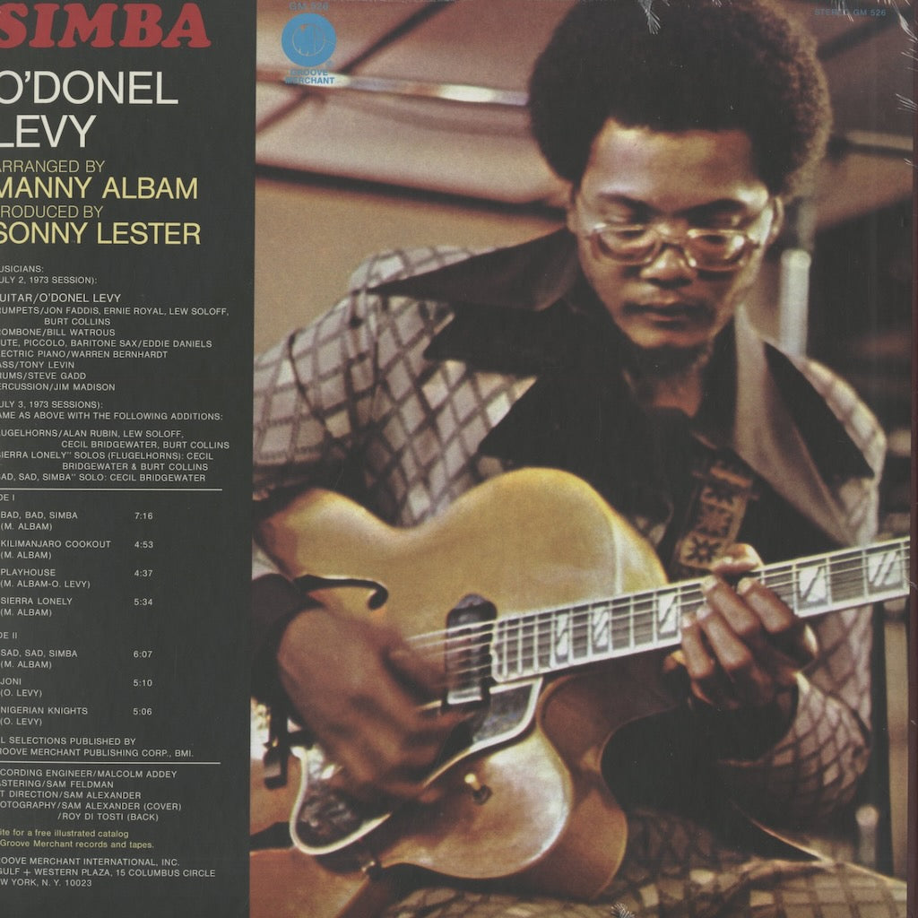 O'donel Levy / オドネル・レヴィ / Simba (180g) (MRBLP296)