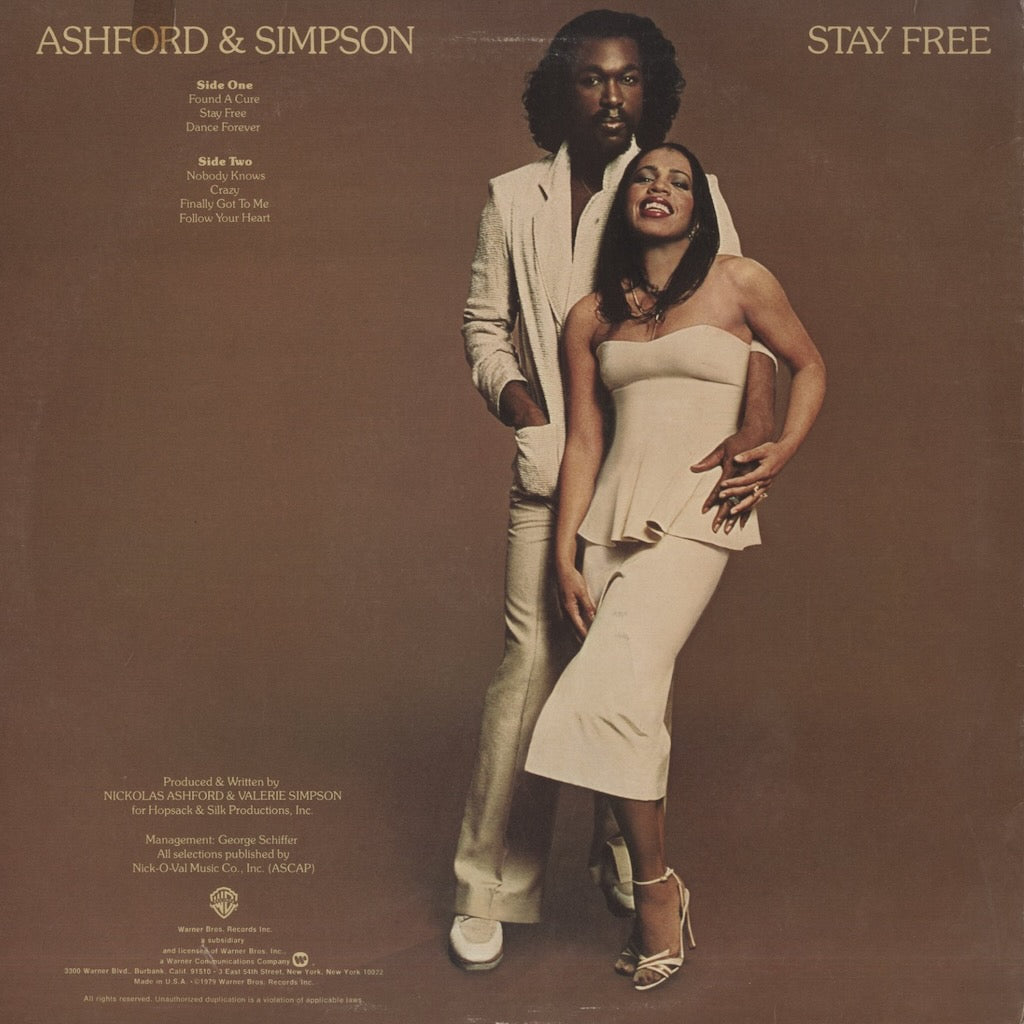 Ashford & Simpson / アシュフォード & シンプソン / Stay Free (HS 3357)