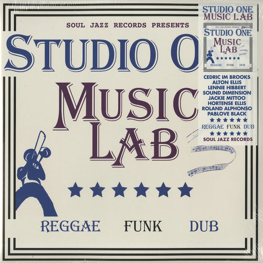 V.A. - Studio One Music Lab - REGGAE FUNK DUB (SJRLP503) 2022 UK Soul Jazz Records｜新品LP