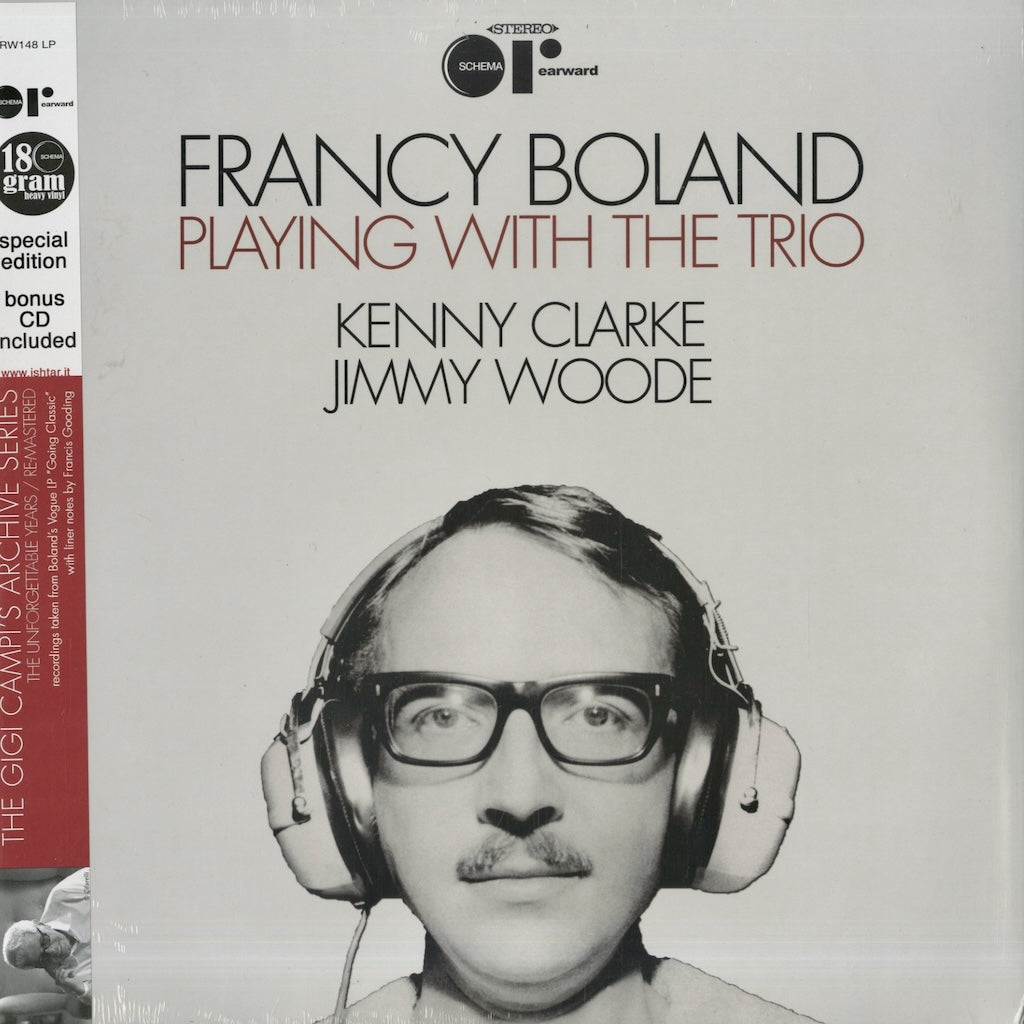 Francy Boland – Playing With The Trio (RW148) LP 2013 ITA Rearward｜新品LP
