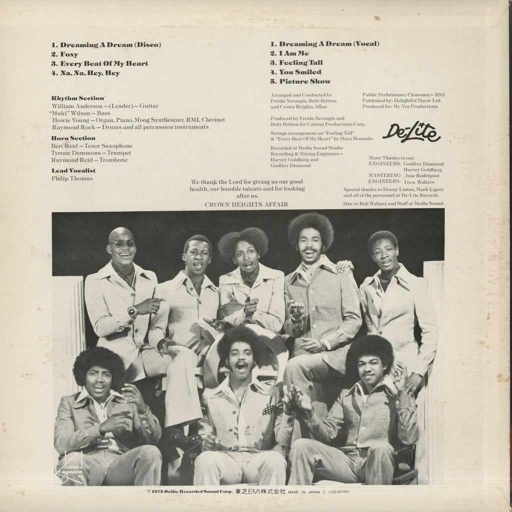 The Crown Heights Affair / クラウン・ハイツ・アフェアー / Dreaming A Dream (ISS-80399)