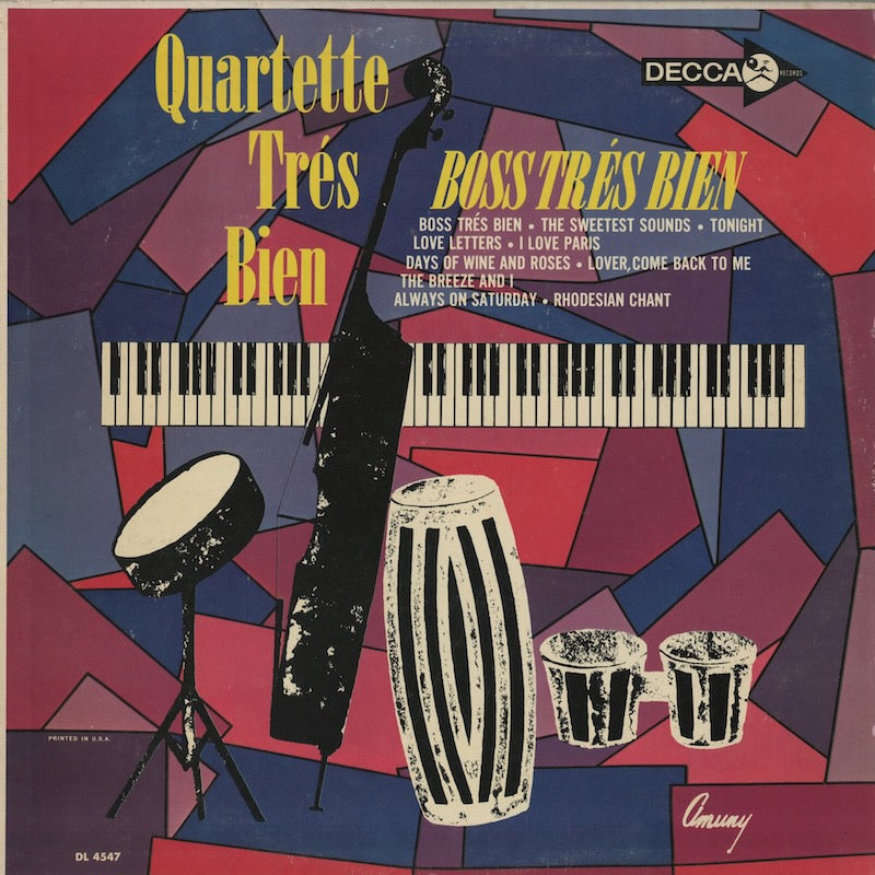 Quartette Tres Bien / カルテート・トレ・ビエン / Boss Tres Bien (DL4547)