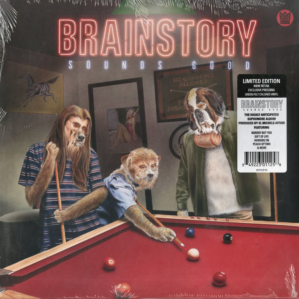 Brainstory / ブレインストーリー / Sounds Good - Green Vinyl (BC112-LP-C2)