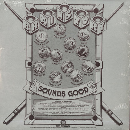 Brainstory / ブレインストーリー / Sounds Good - Green Vinyl (BC112-LP-C2)