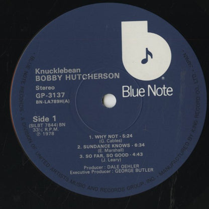 Bobby Hutcherson / ボビー・ハッチャーソン / Knucklebean (GP3137)