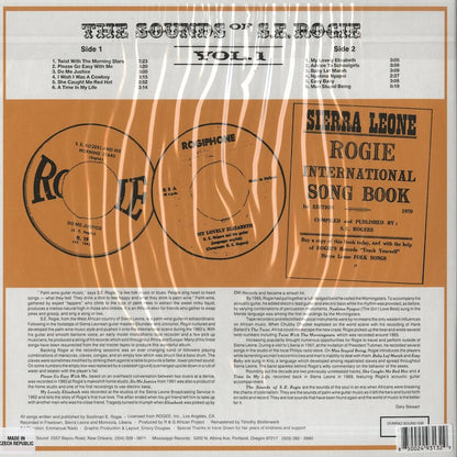 S.E. Rogie - The Sounds Of S.E. Rogie Vol.1 (MRP-050) 2013 US Mississippi Records｜新品LP back
