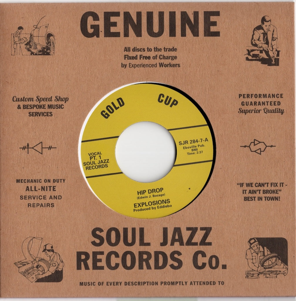 Explosions / Hip Drop (Part1&2) -7 (SJR284-7) Soul Jazz Records