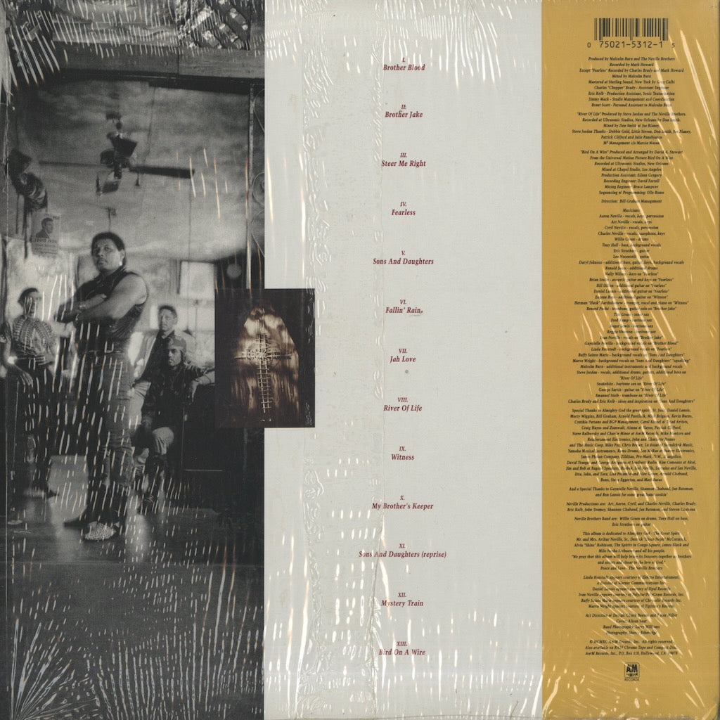 Neville Brothers / ネヴィル・ブラザーズ / Brother's Keeper (75021 53121)