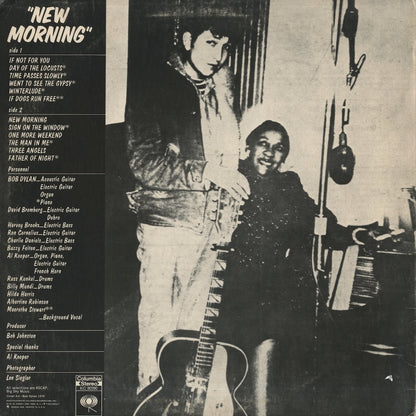 Bob Dylan / ボブ・ディラン / New Morning (KC 30290)