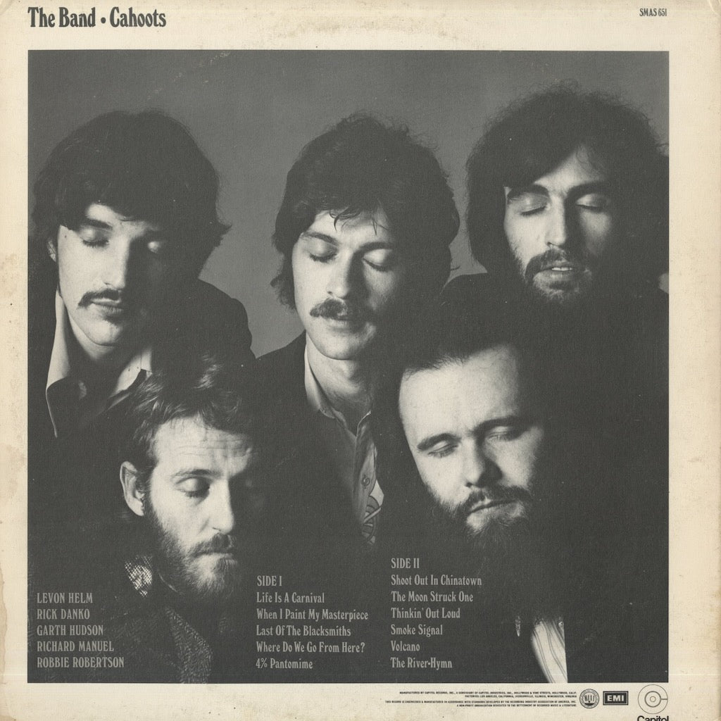 The Band / ザ・バンド / Cahoots (SMAS-651)