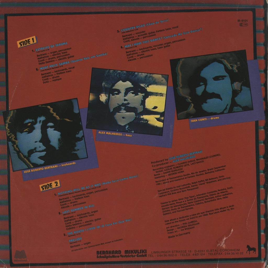 Azymuth / アジムス / Telecommunications - Germany Press (M-9101)