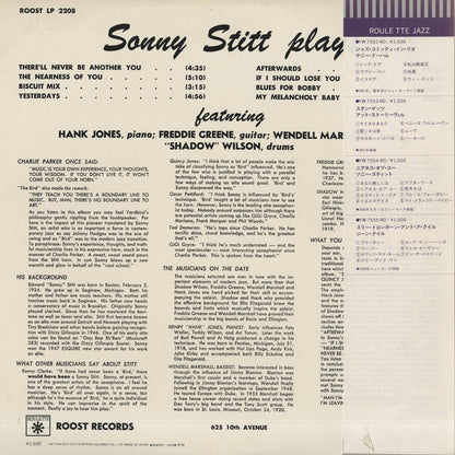 Sonny Stitt / ソニー・スティット / Sonny Stitt Sonny Stitt Sonny Stitt Sonny Stitt (YW-7554-RO)