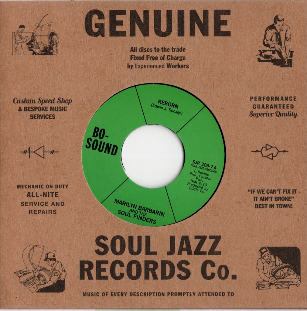 Marilyn Barbarin And The Soul Finders / Reborn / Believe Me -7 (SJR303-7) Soul Jazz Records