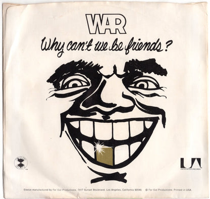 War / Why Can't We Be Friends ? -7 (UA-XW629-X)