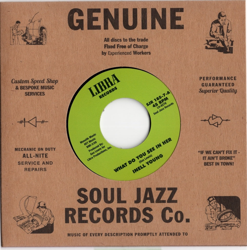 Inell Young / イネル・ヤング / What Do You See In Her / I Remember The Summer -7” (SJR-185-7))