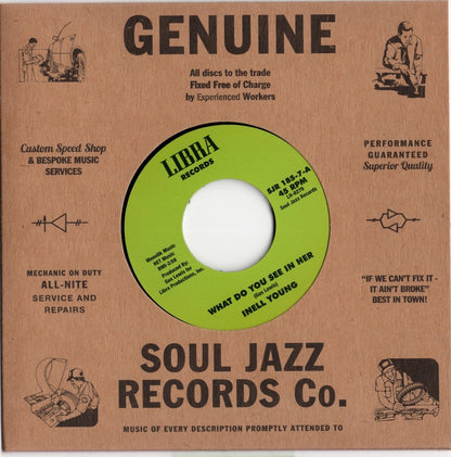 Inell Young / イネル・ヤング / What Do You See In Her / I Remember The Summer -7” (SJR-185-7))