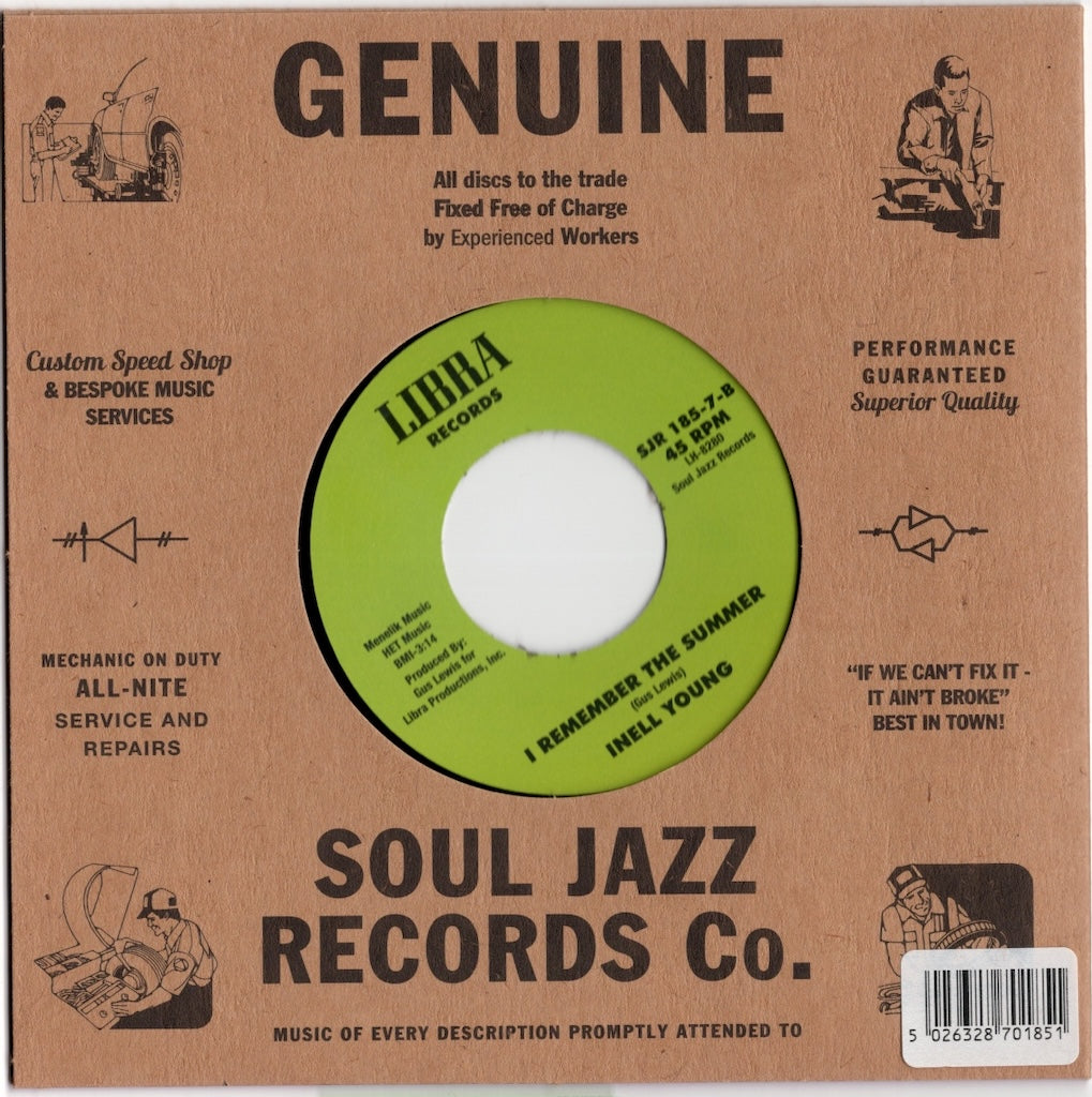 Inell Young / イネル・ヤング / What Do You See In Her / I Remember The Summer -7” (SJR-185-7))