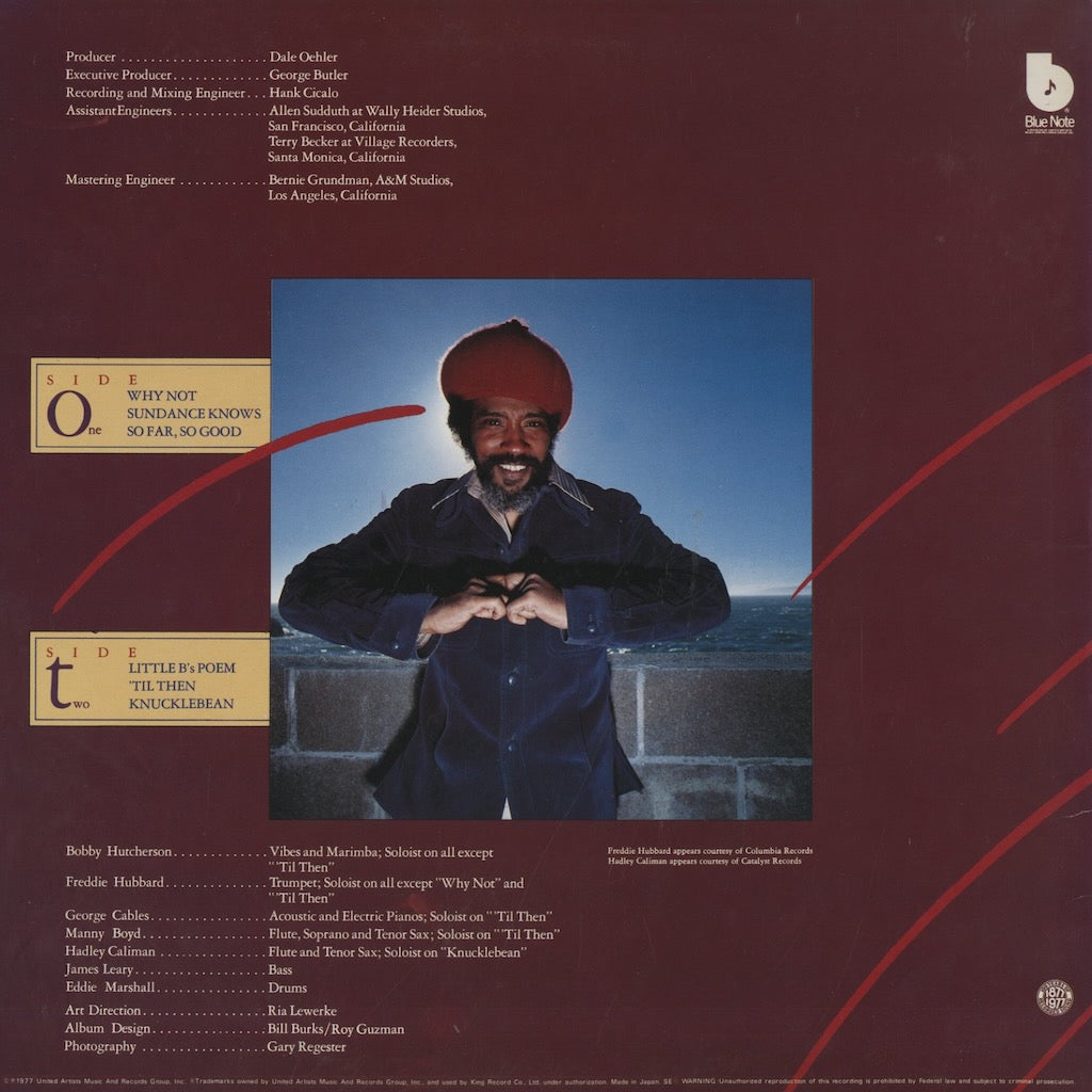 Bobby Hutcherson / ボビー・ハッチャーソン / Knucklebean (GP3137)