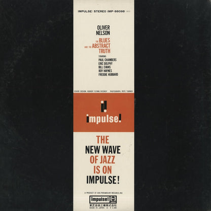 Oliver Nelson / オリヴァー・ネルソン / The Blues And The Abstract Truth (IMP88098)