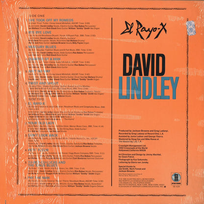 David Lindley / デヴィッド・リンドレー / El Rayo-X (SE-524)