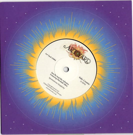Sun Ra – Angels And Demons At Play / Between Two Worlds -7 (ArtYard45004) 7inch 2021 UK Art Yard | 新品7inch
