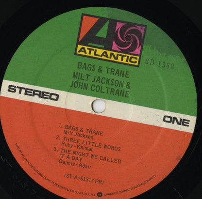 Milt Jackson & John Coltrane / ミルト・ジャクソン　ジョン・コルトレーン / Bags & Trane (SD 1368)